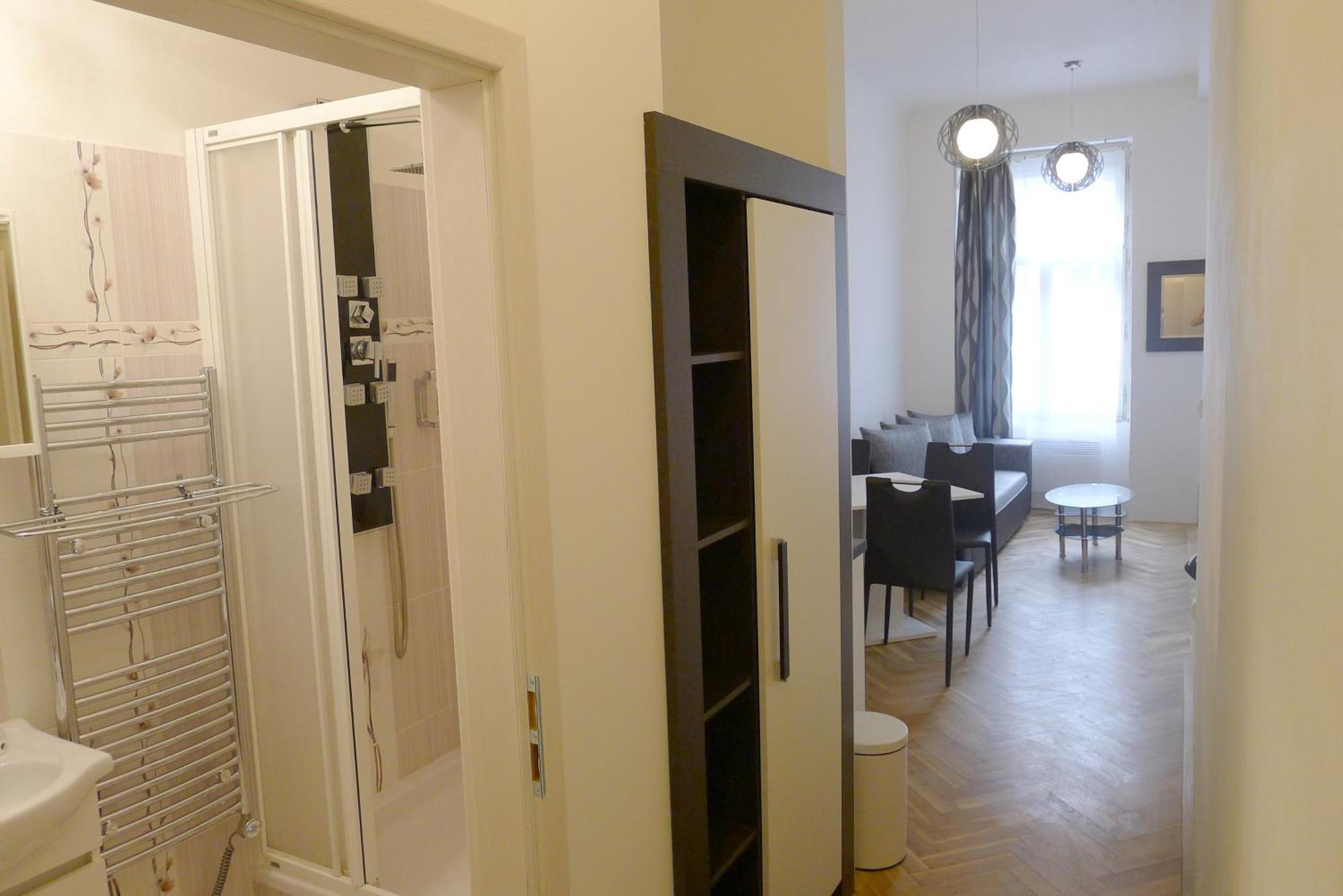 Black&White Apartment Krakovská Прага Екстериор снимка